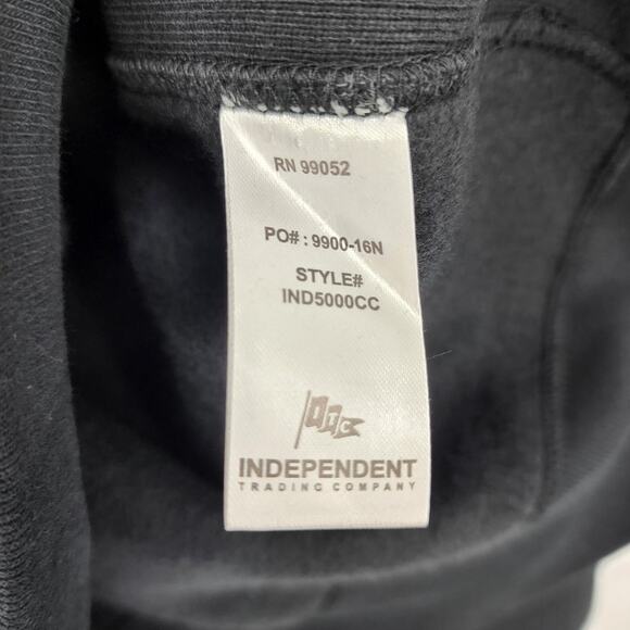 Sub Urban Riot Black Heavyweight Pullover Crew Sweatshirt NWT Size Large - Picture 4 of 5